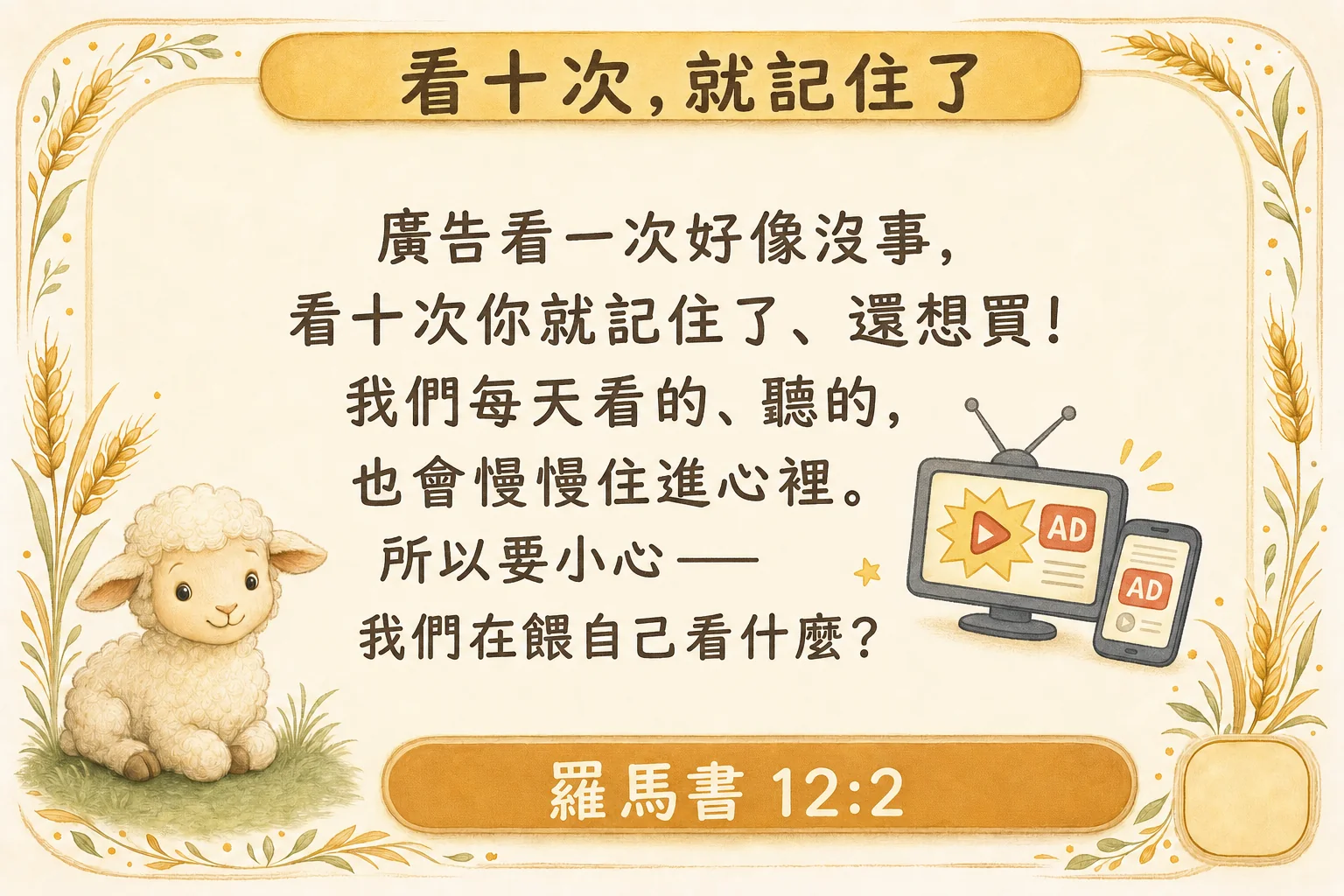 看十次,就記住了